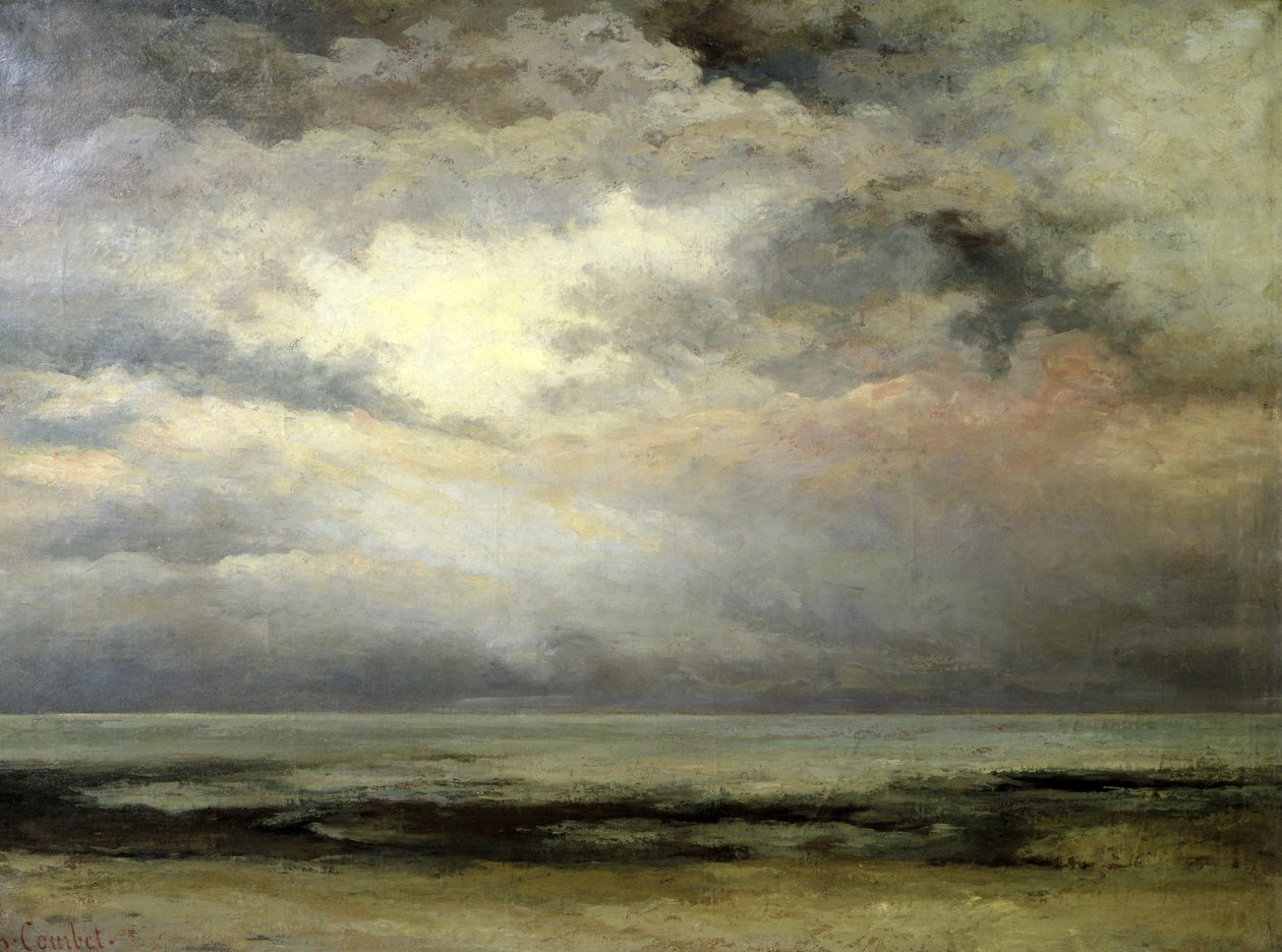 Nesmírnost od Gustave Courbet