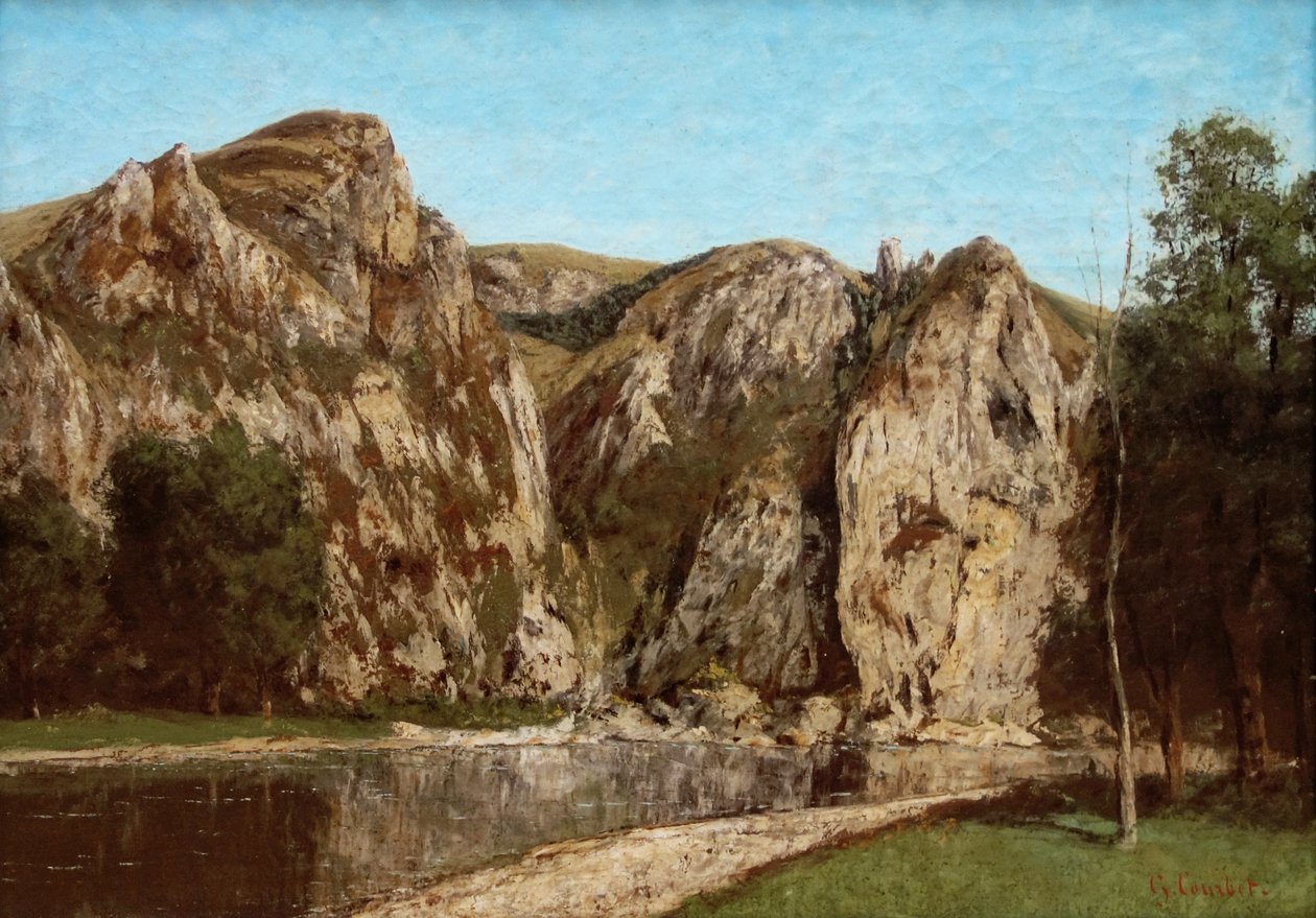 Meuse ve Freyru od Gustave Courbet