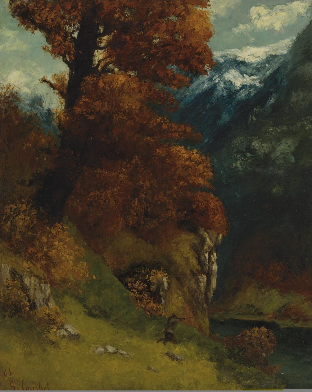 Lovec od Gustave Courbet