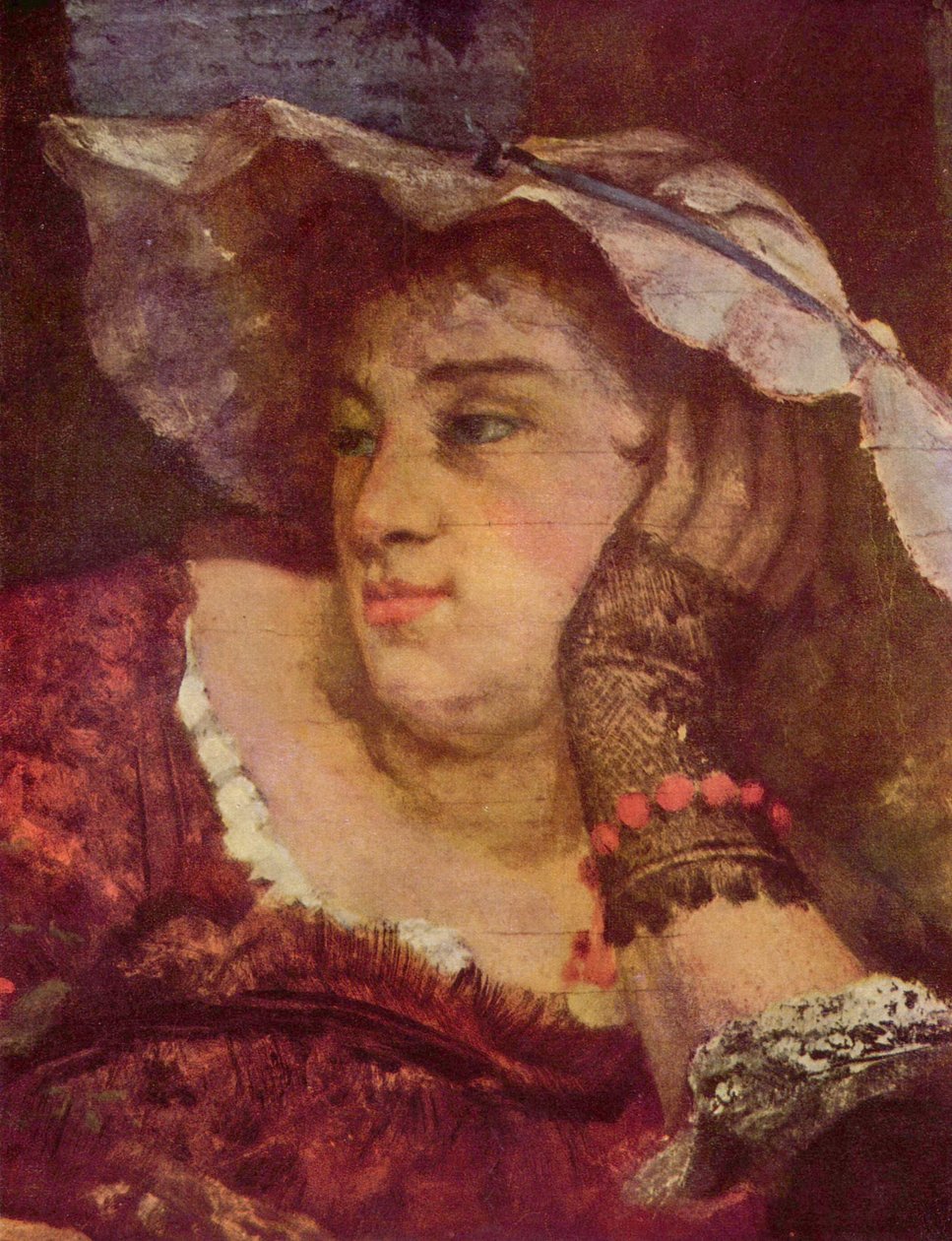 Dívky na Seině od Gustave Courbet
