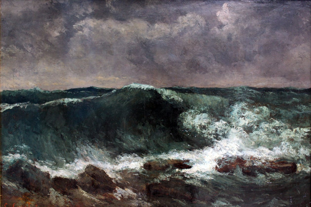 Vlna od Gustave Courbet