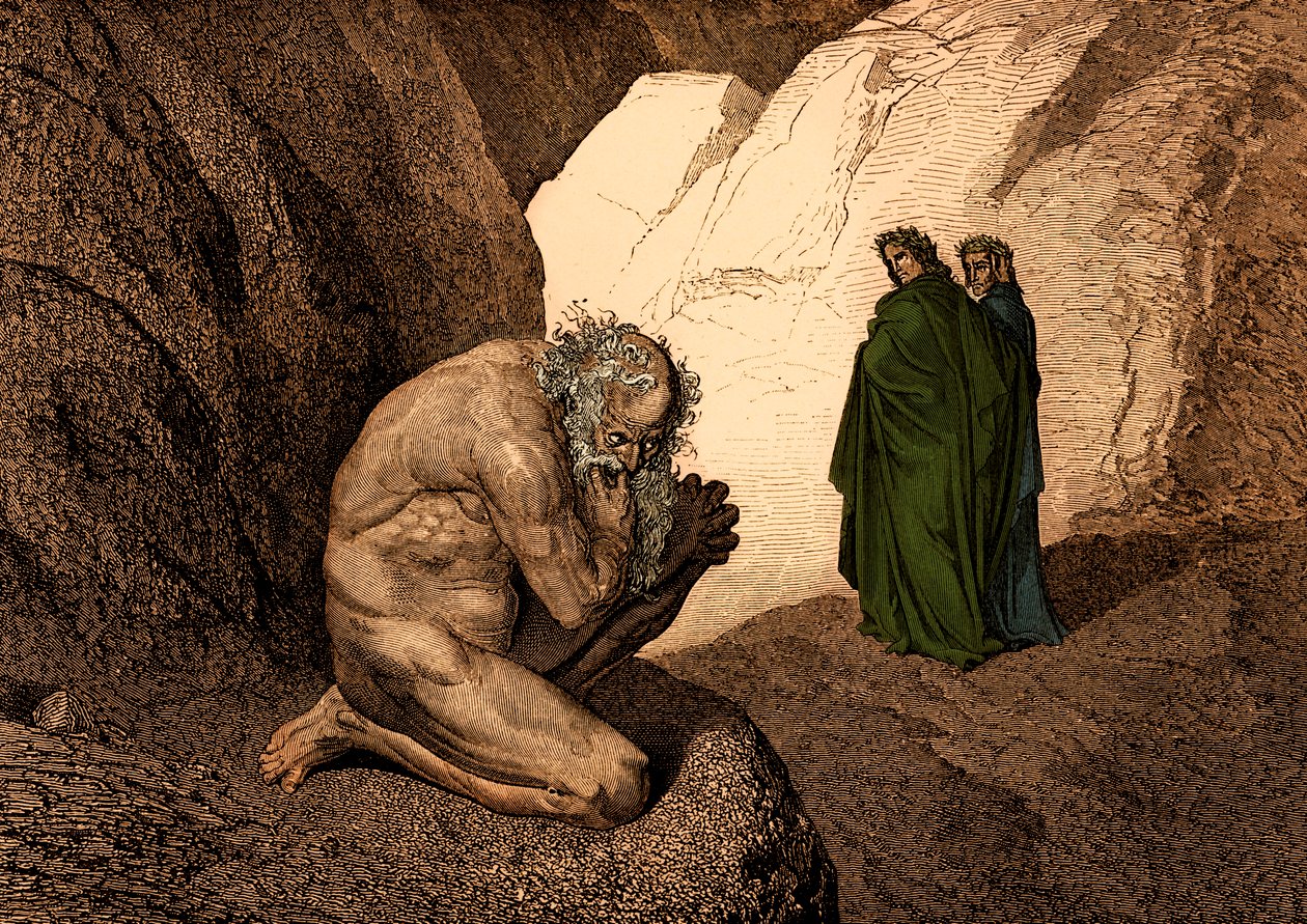 Dante Alighieri Božský od Gustave Dore