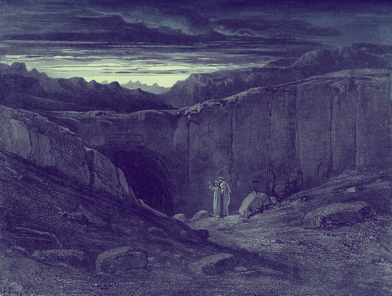 Dante Alighieri Božský od Gustave Dore