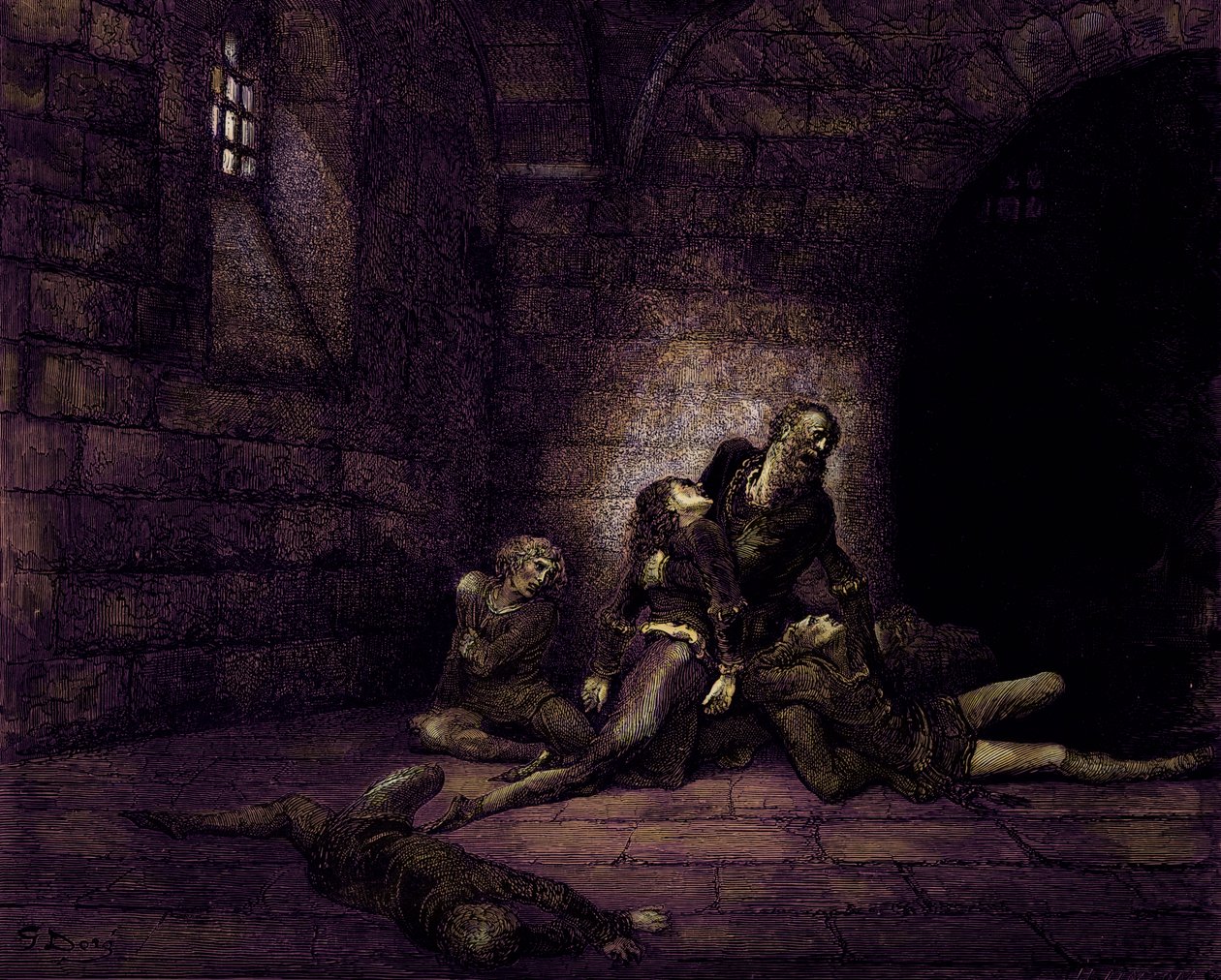 Dante Alighieri Božský od Gustave Dore