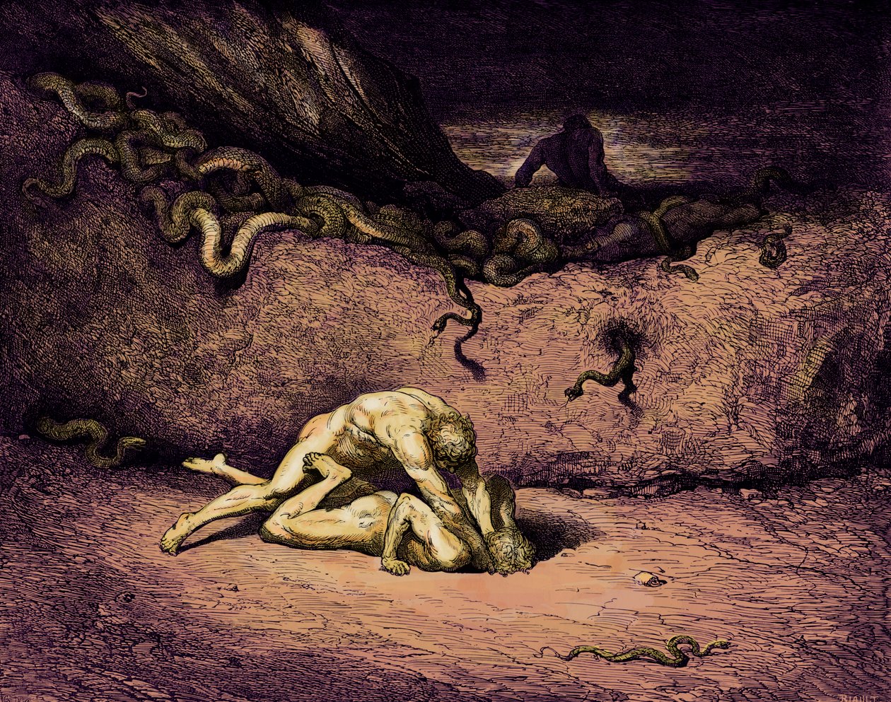 Dante Alighieri Božský od Gustave Dore