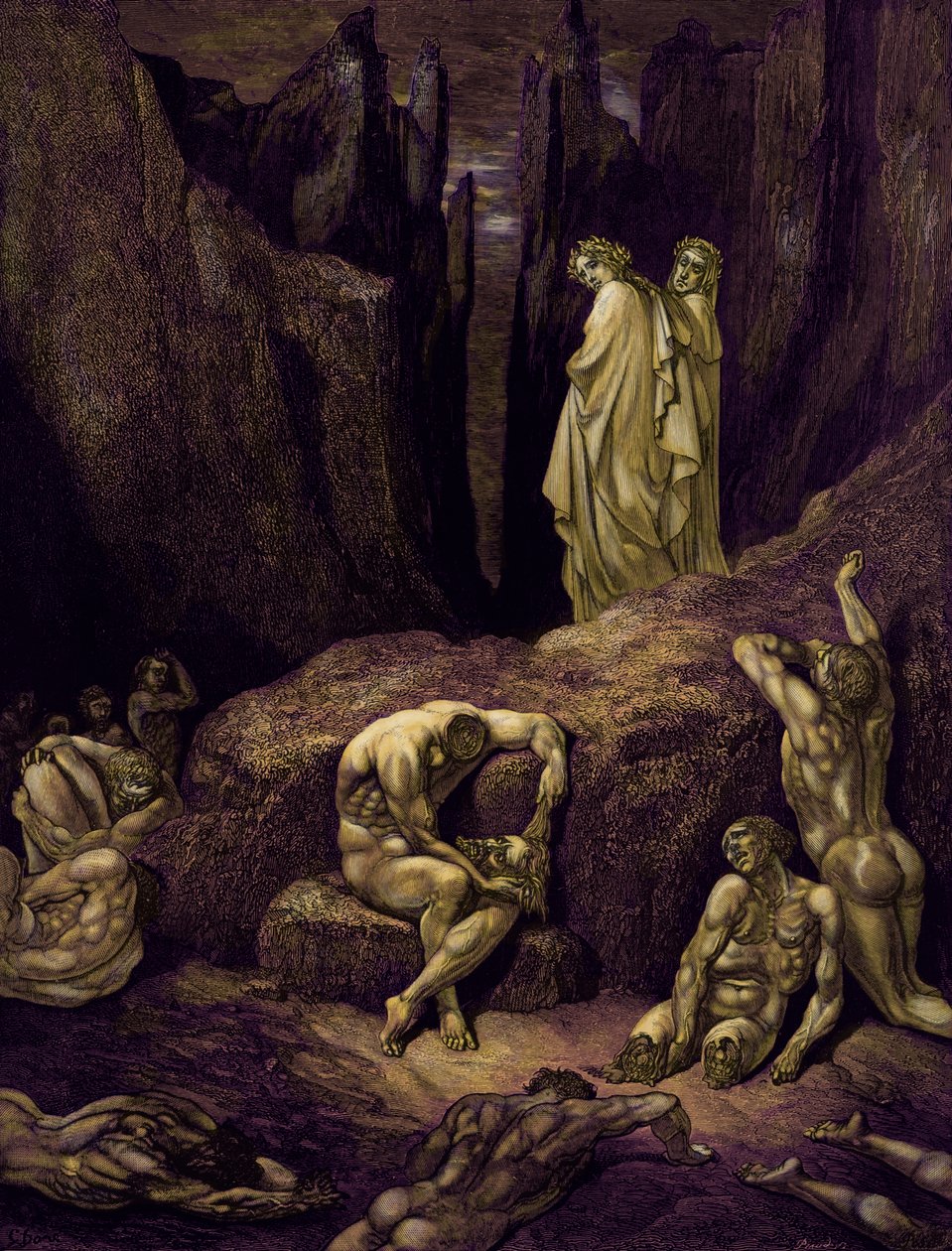 Dante Alighieri Božský od Gustave Dore