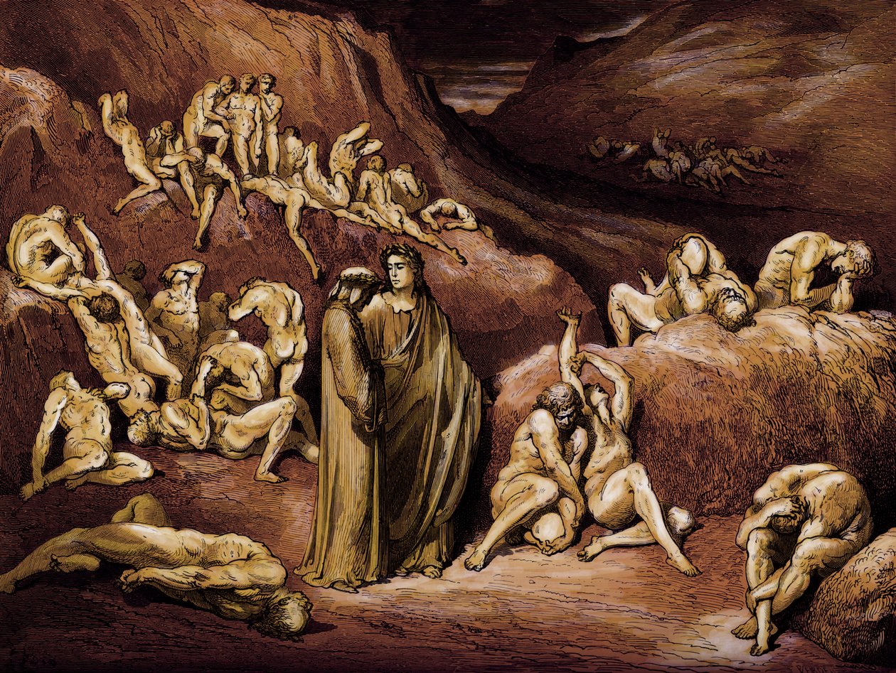 Dante Alighieri Božský od Gustave Dore