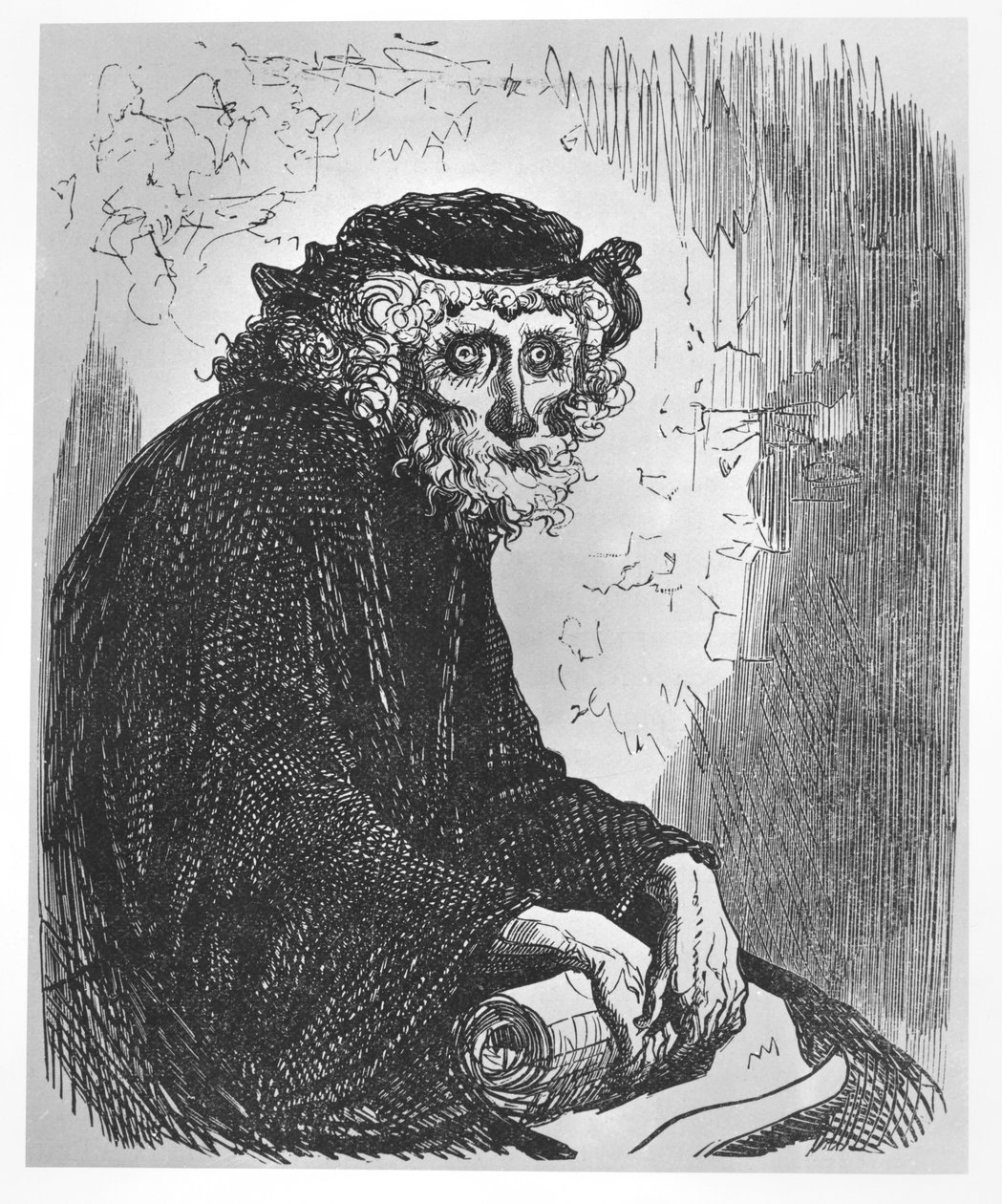Jeden z Apedeltes, ilustrace z 