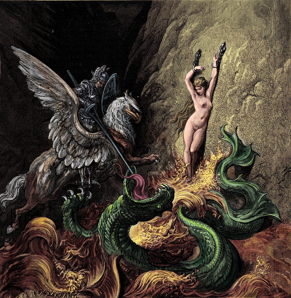 Orlando Furioso ilustroval Gustave Doré od Gustave Dore