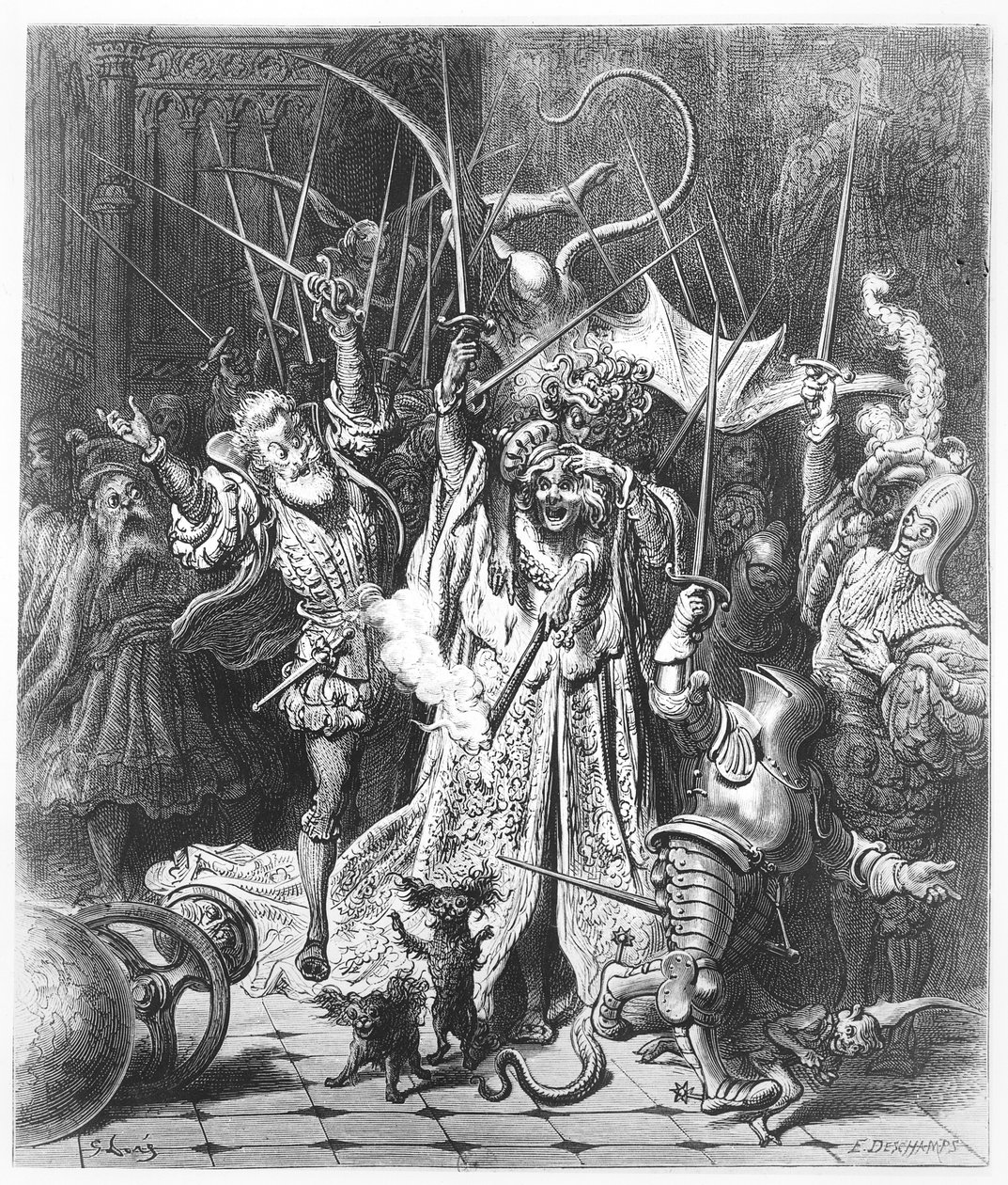 Pinochle přehrávač, ilustrace z 