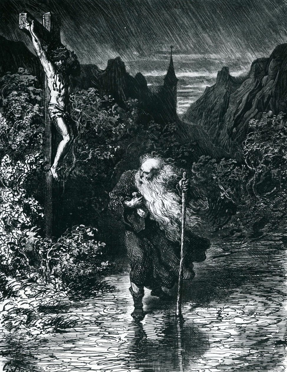 Potulný Žid od Gustave Dore