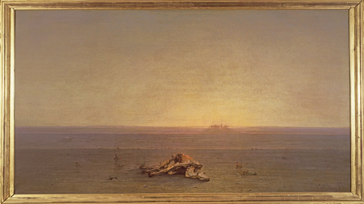 Sahara aneb Poušť, 1867 od Gustave Guillaumet