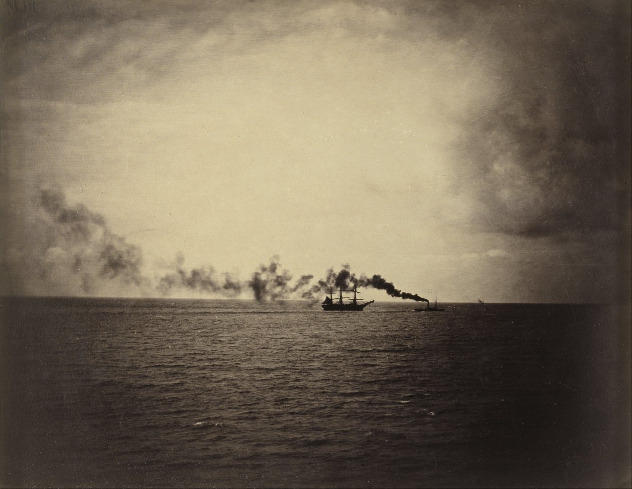 Parník od Gustave Le Gray