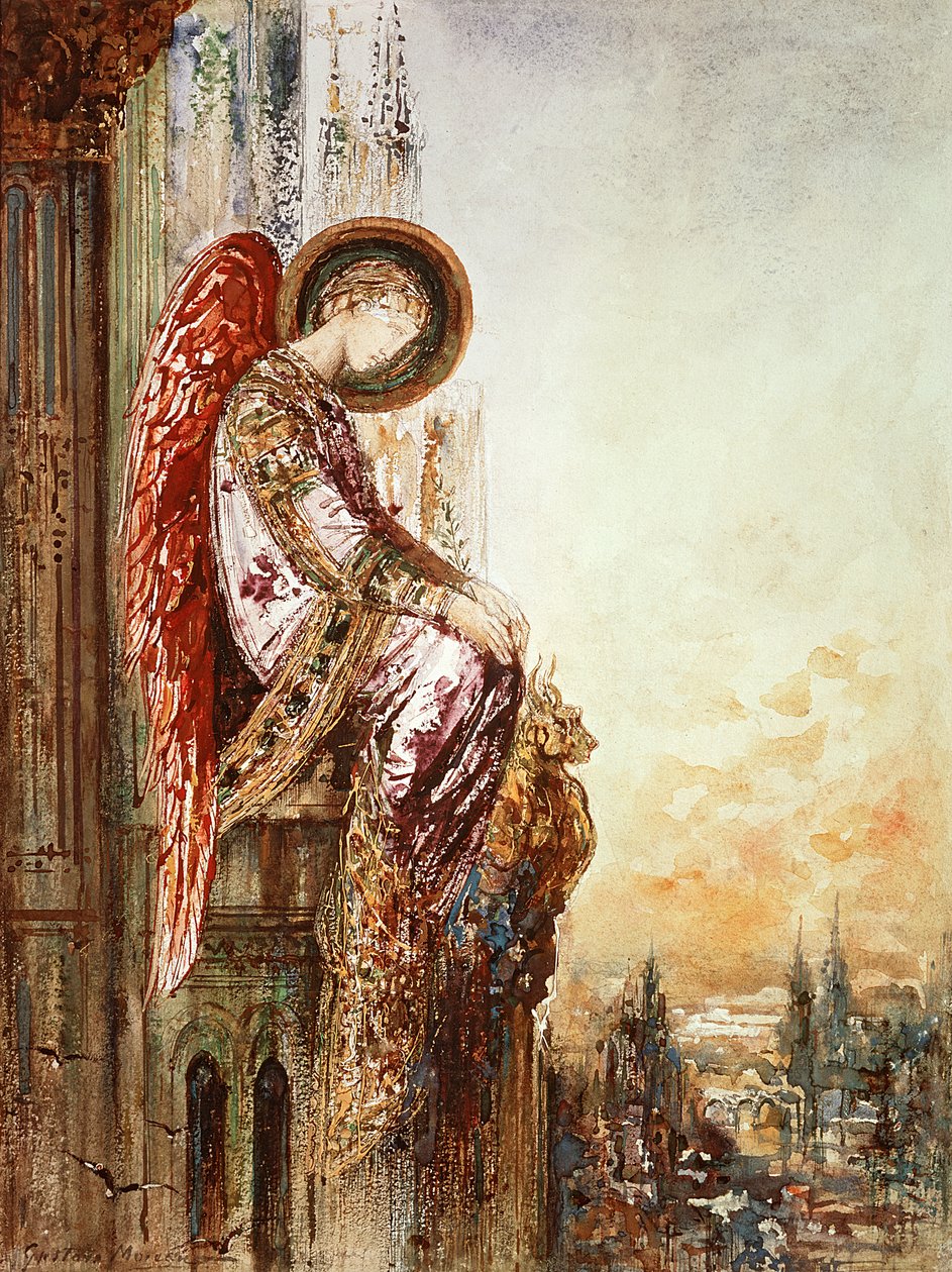 Andělský cestovatel od Gustave Moreau