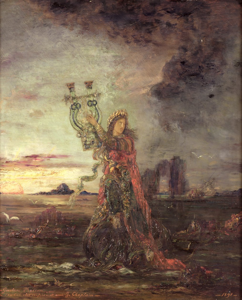 Arion, 1891 od Gustave Moreau