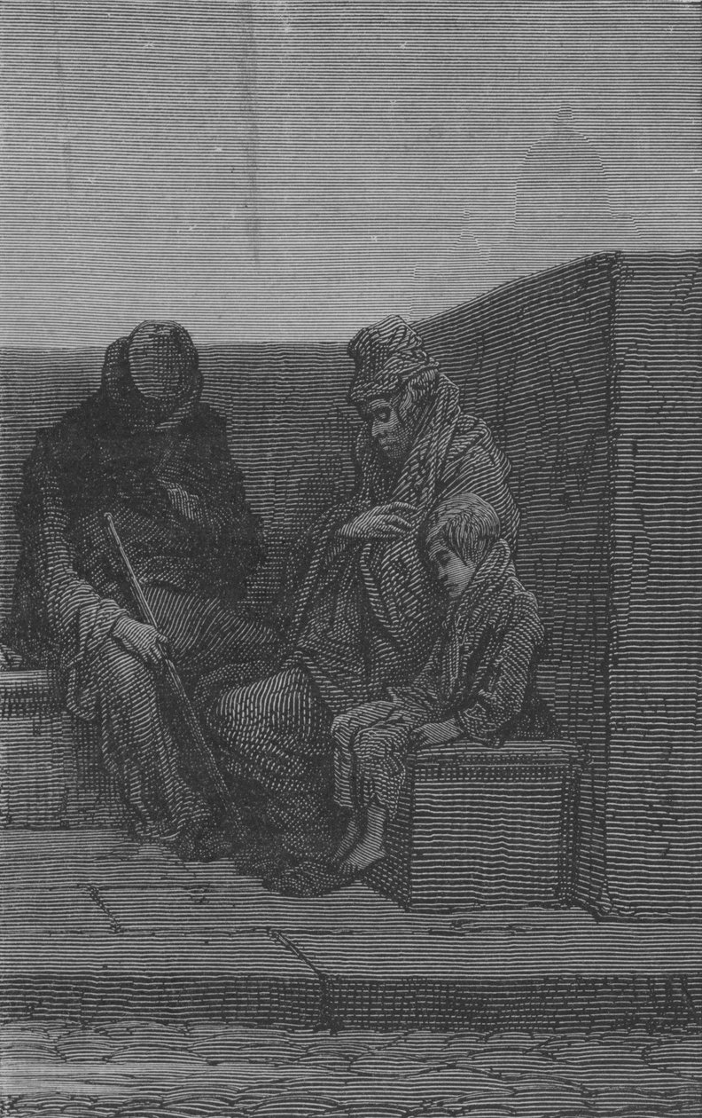 Vagabundi od Gustave after Dore