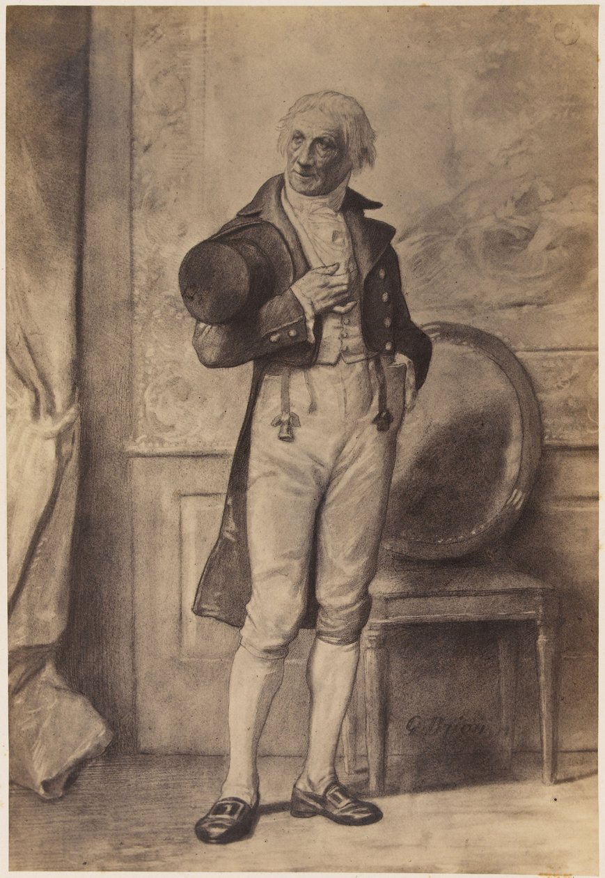 Gustave Brion - pan Gillenormand od Gustave Brion