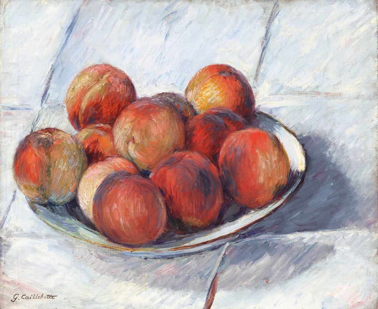Rybářský talíř, c. 1882. od Gustave Caillebotte