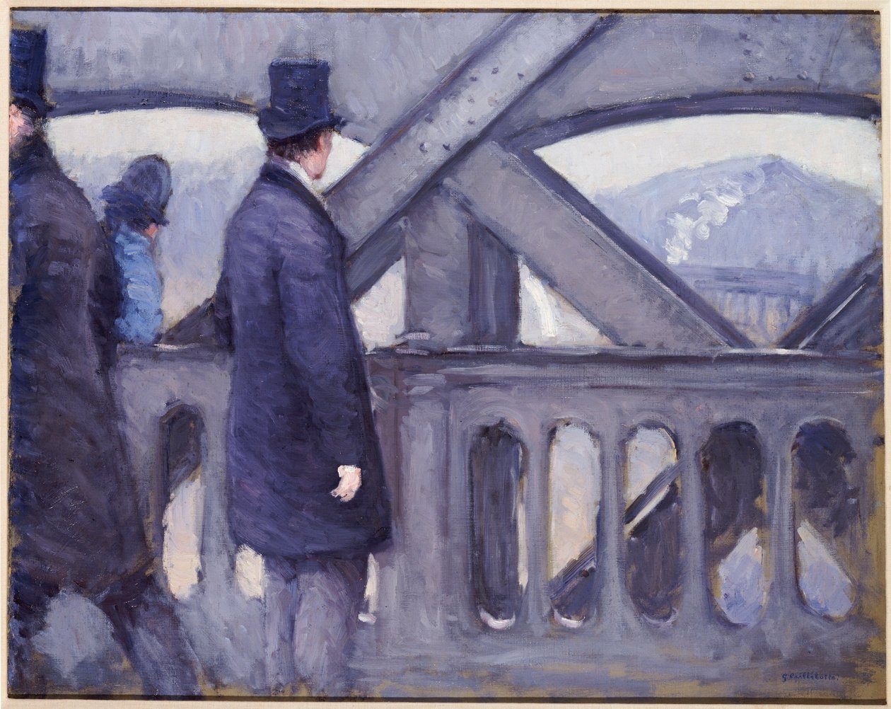Most Evropy, 1876 od Gustave Caillebotte