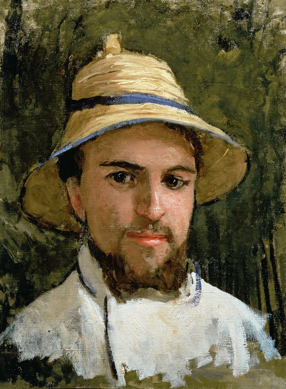 Autoportrét s dřeňovou přilbou od Gustave Caillebotte