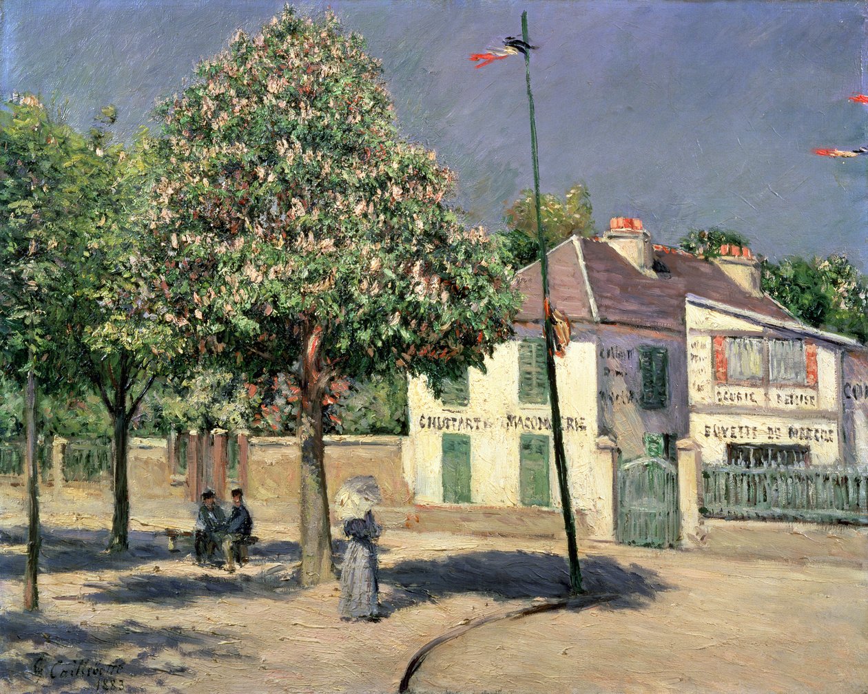 Procházka v Argenteuil, 1883 od Gustave Caillebotte