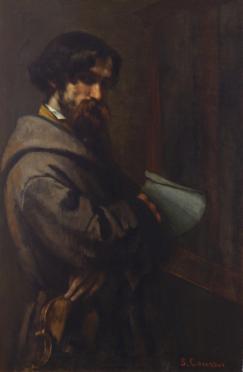 Alphonse Promayet 1822-1872, 1851. od Gustave Courbet