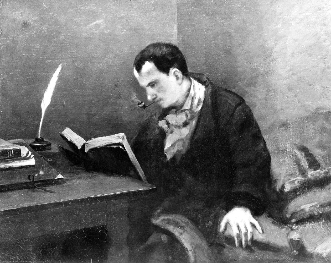 Charles Baudelaire od Gustave Courbet