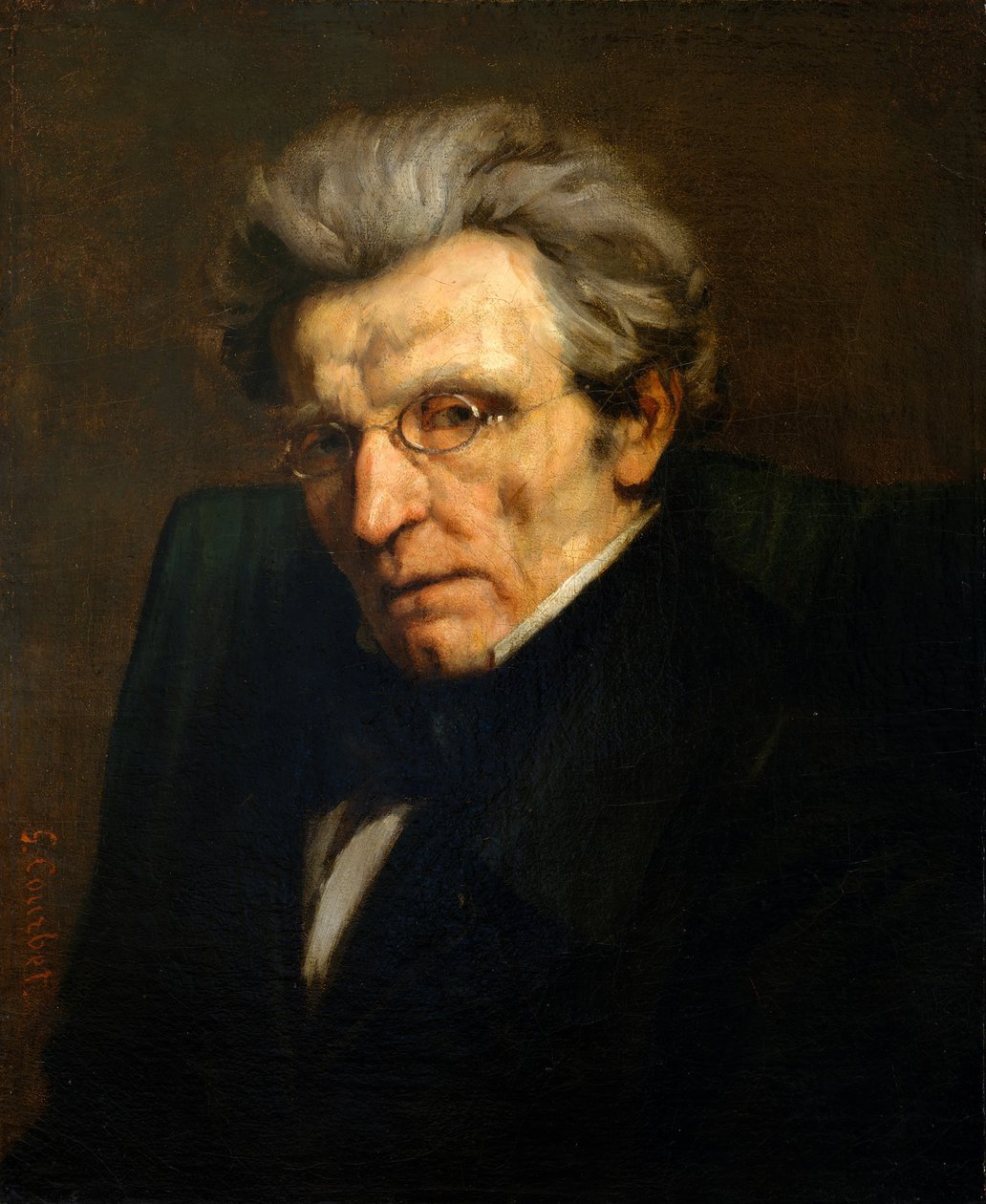 Charles Švýcarsko, 1861. od Gustave Courbet