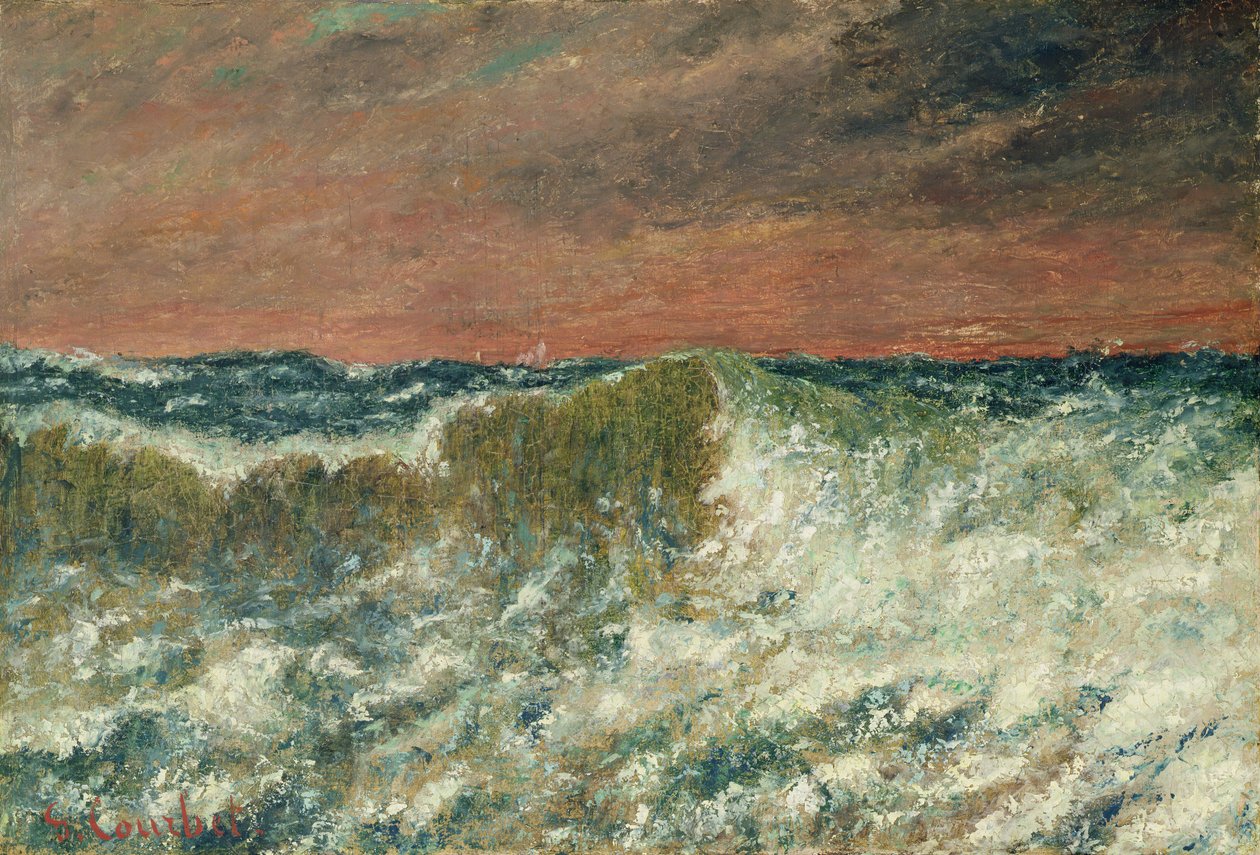Vlna od Gustave Courbet