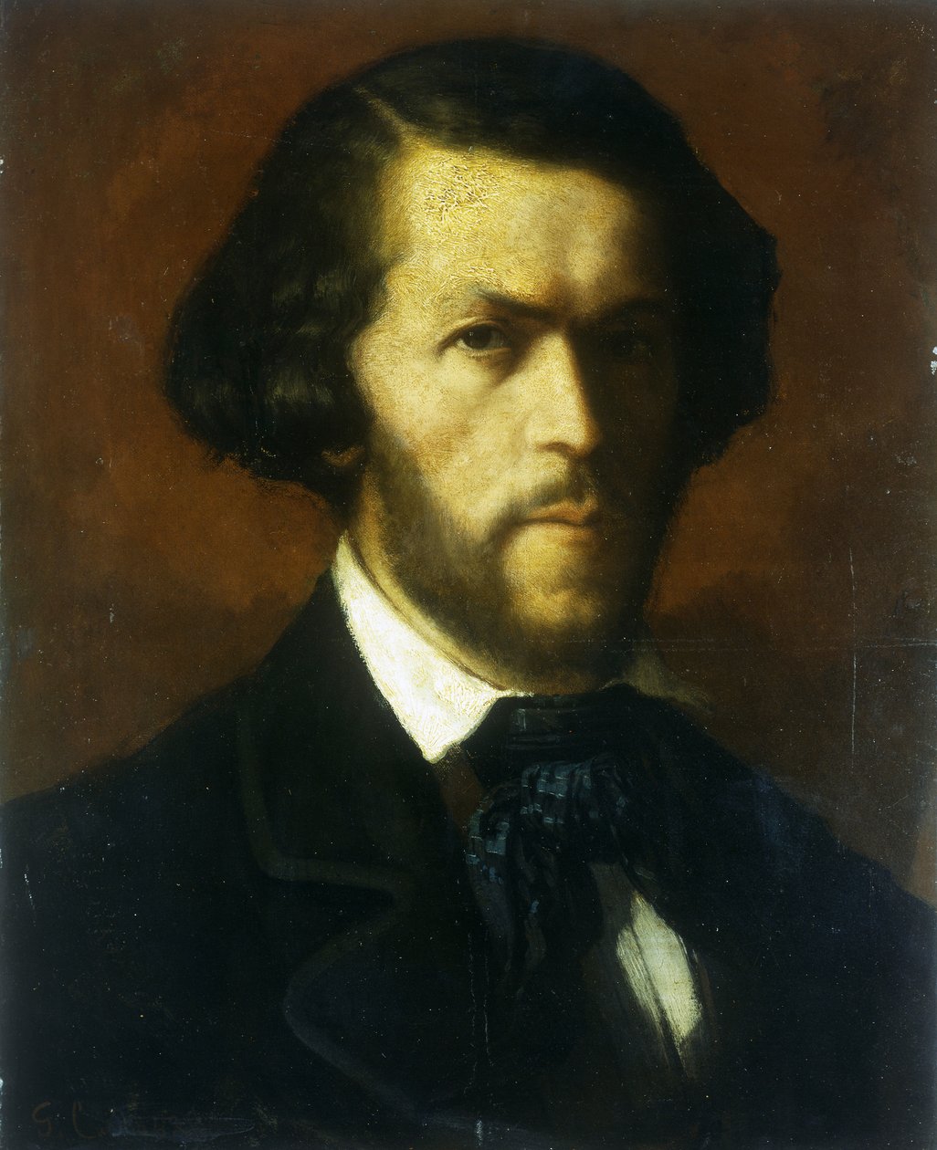 Portrét gentlemana od Gustave Courbet