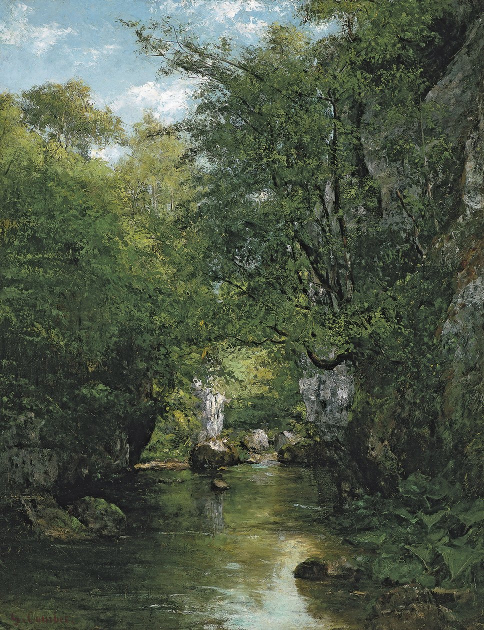 Proud od Gustave Courbet
