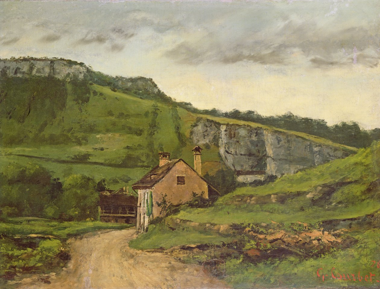Neznámý obrázek od Gustave Courbet