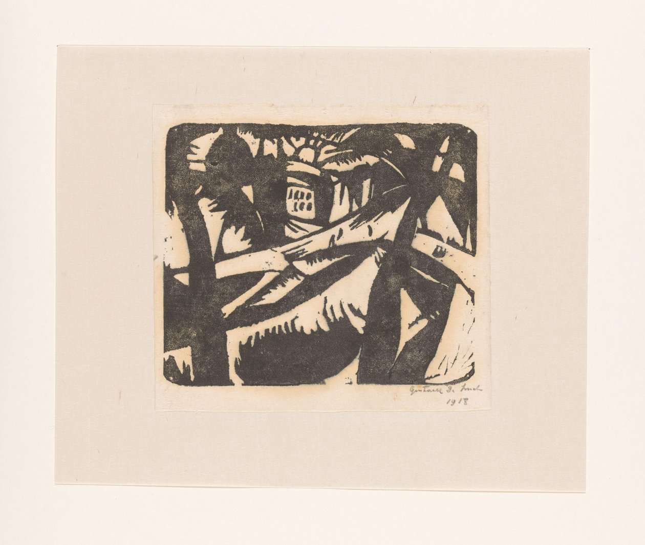 Krajina od Gustave De Smet (signed by artist)