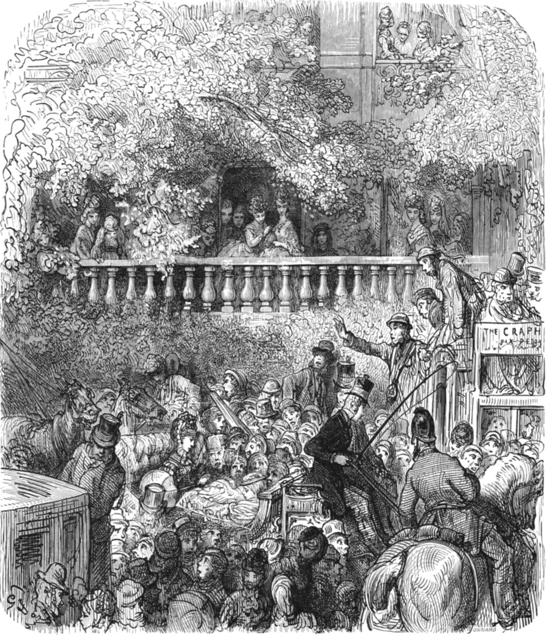 „Blok na cestě“, 1872. od Gustave Dore
