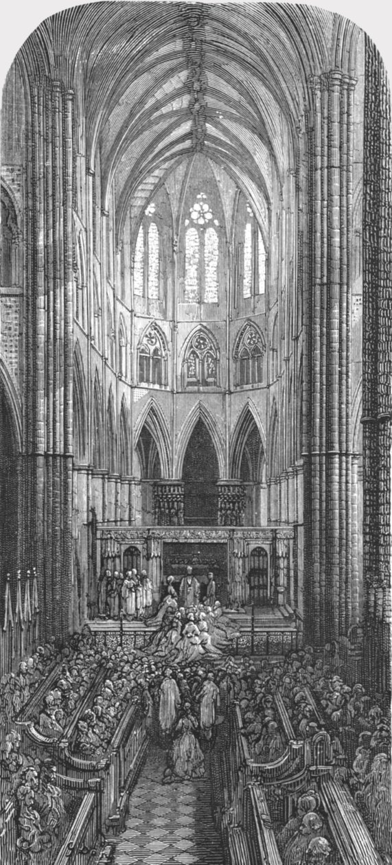 „Svatba v opatství“, 1872. od Gustave Dore