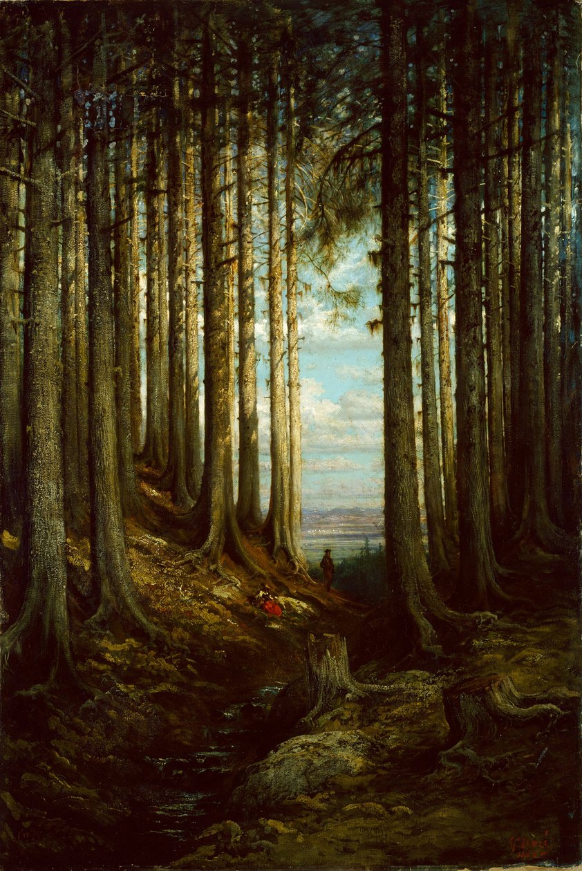 Alpská scéna od Gustave Dore