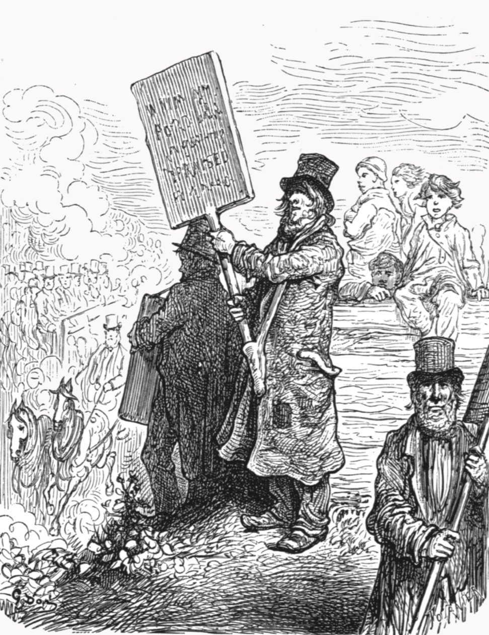 "Bible Hawker", 1872. od Gustave Dore