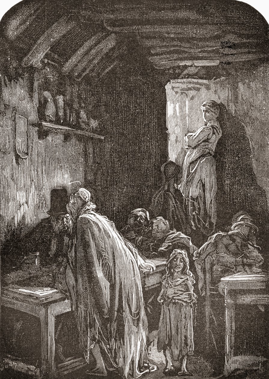 Londýn od Gustave Dore