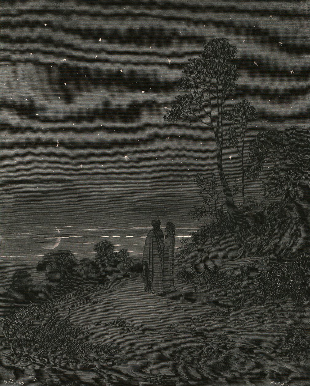 Teď byl den odjezdu, c1890. od Gustave Dore