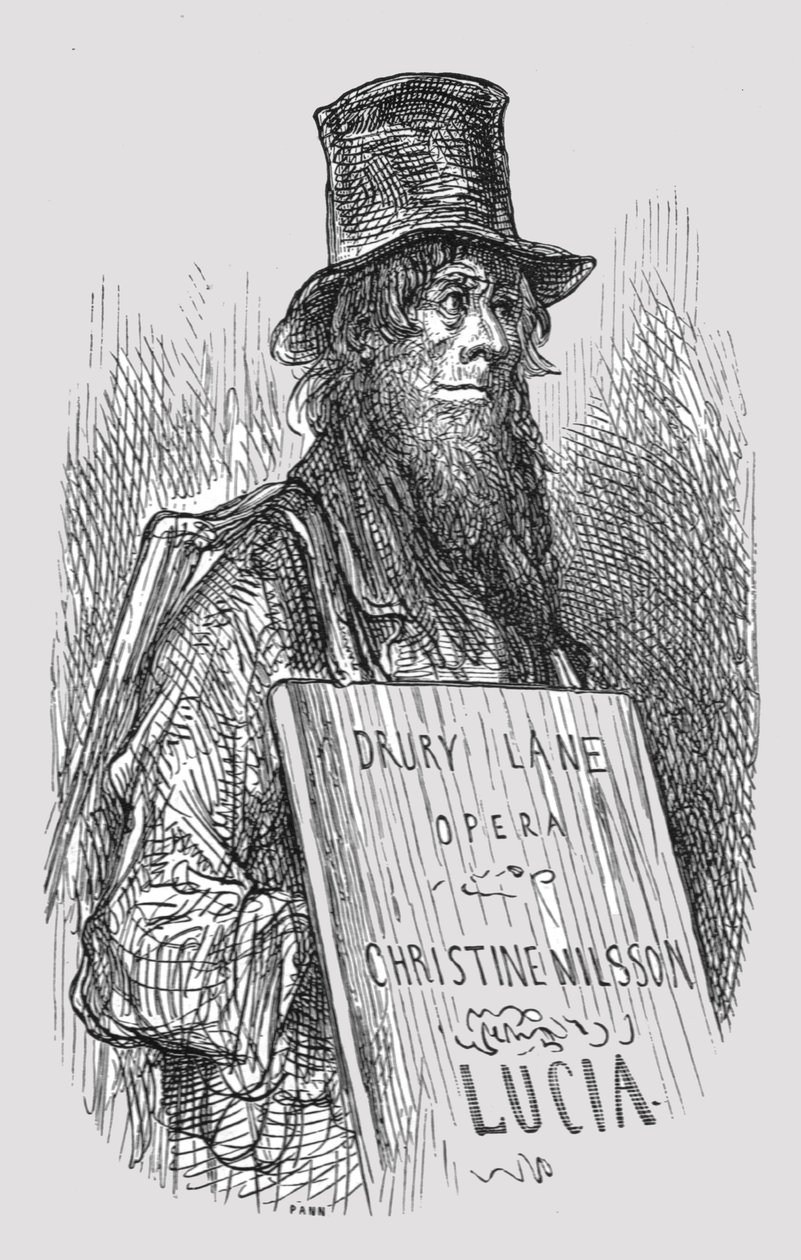 Animovaný sendvič, 1872. od Gustave Dore