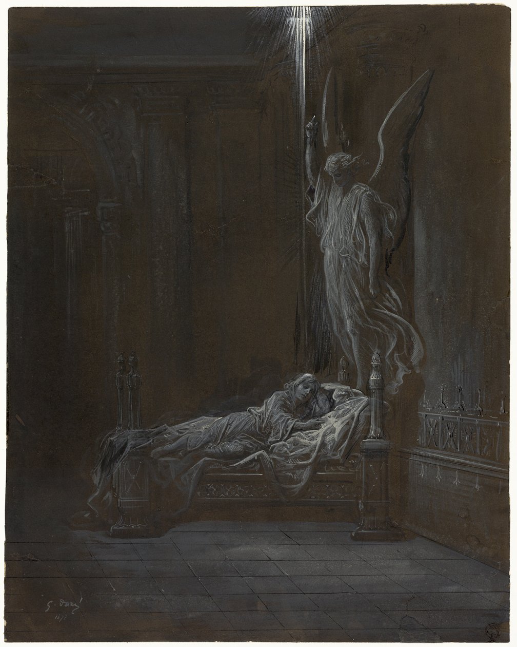 Povolání Samuela od Gustave Dore