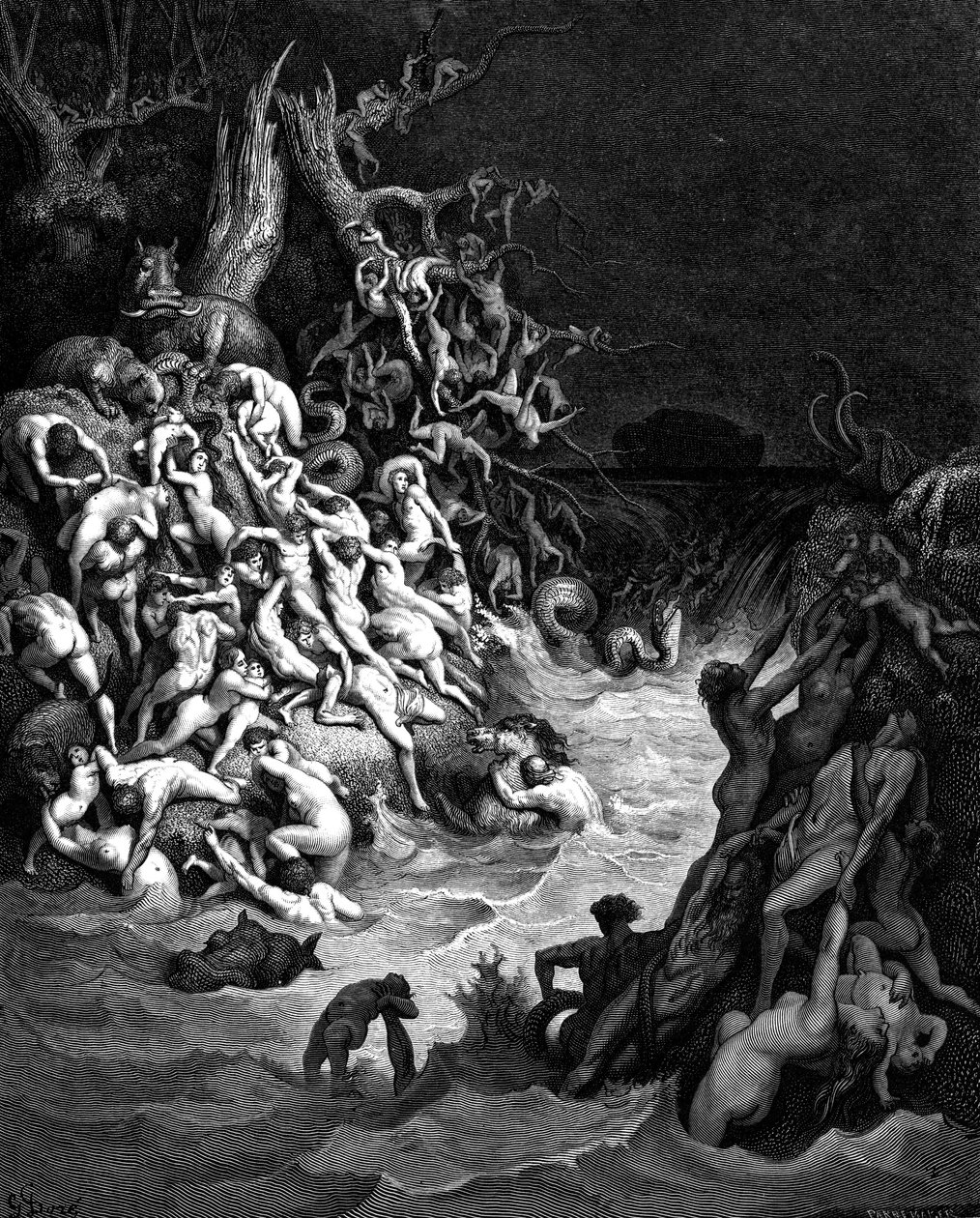 Potopa, 1866 od Gustave Dore
