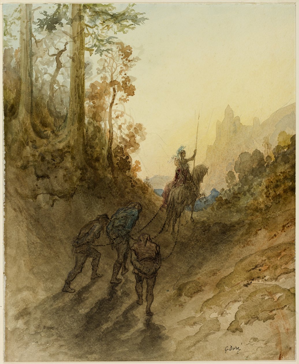 Obři jsou zajati od Gustave Dore