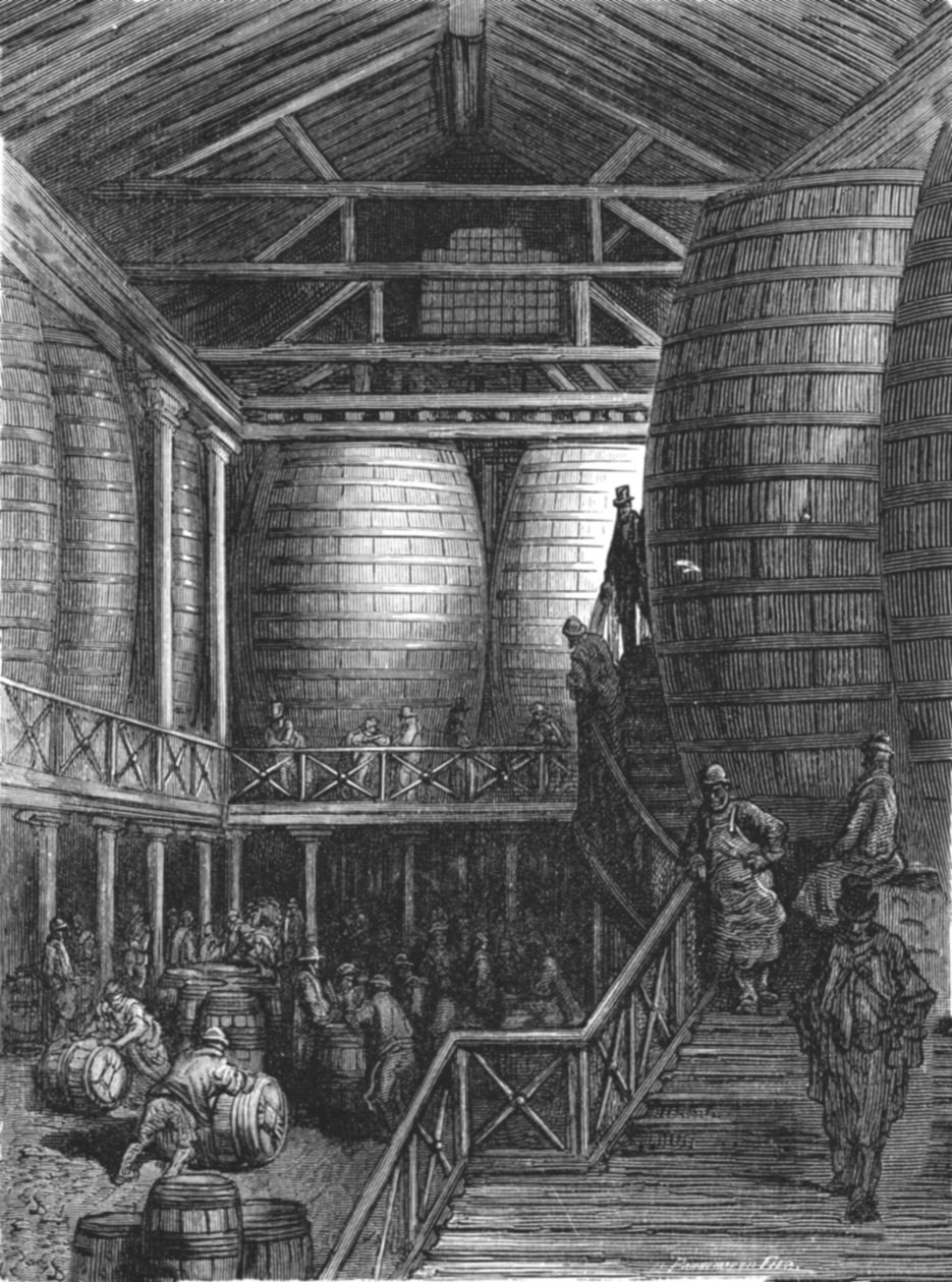 „The Great Vats“, 1872. od Gustave Dore