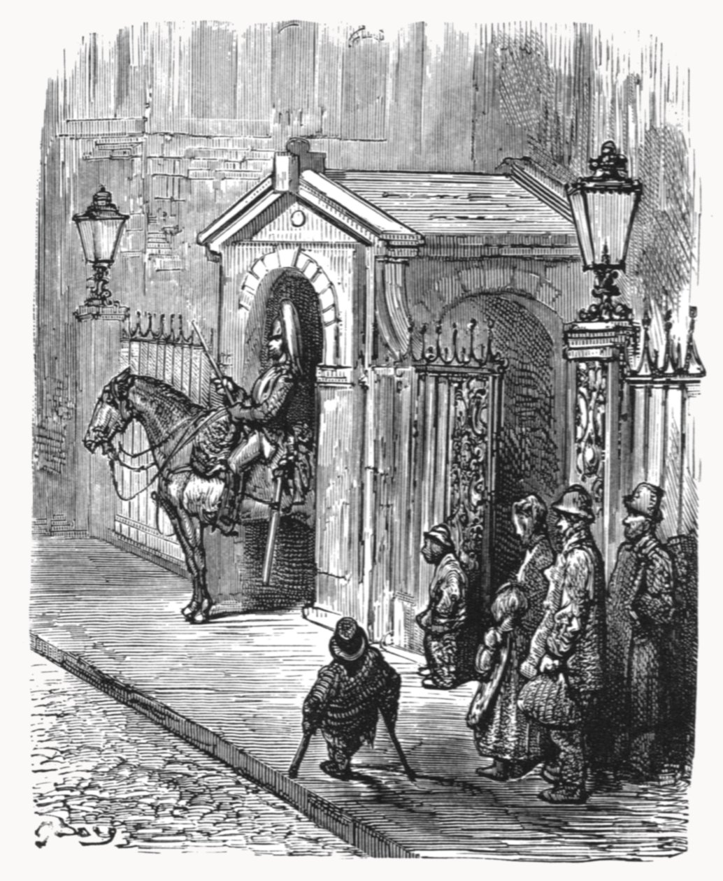 "Hlídky koní", 1872. od Gustave Dore
