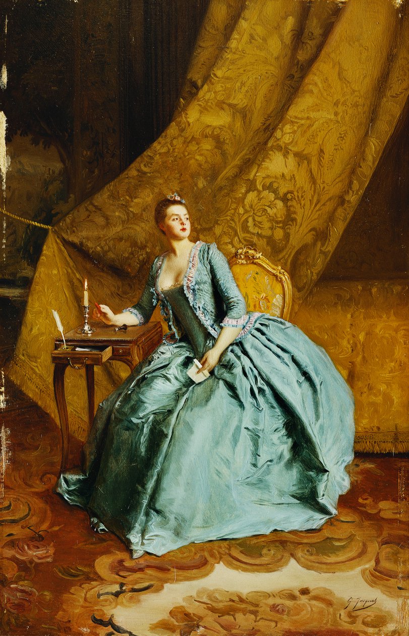 Missive, od Gustave Jacquet