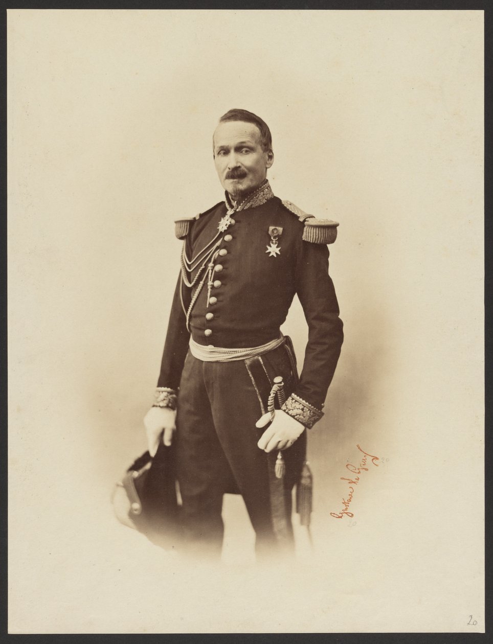 Generál Dupuch de Feletz od Gustave Le Gray