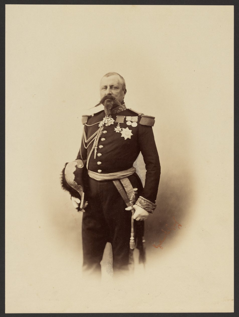 Generál Le Boeuf od Gustave Le Gray