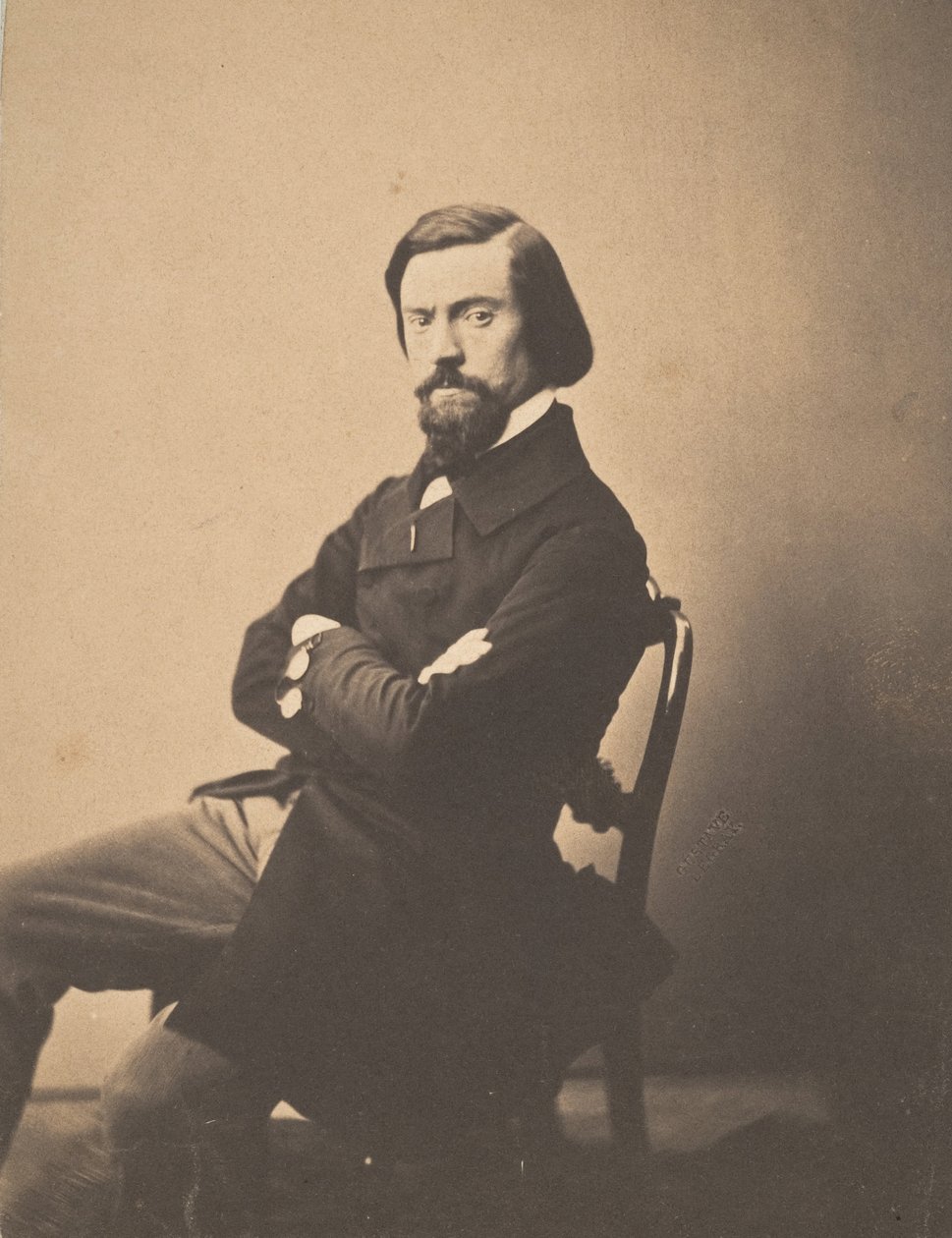 Portrét Pitre-Chevalier, ca. 1853. od Gustave Le Gray
