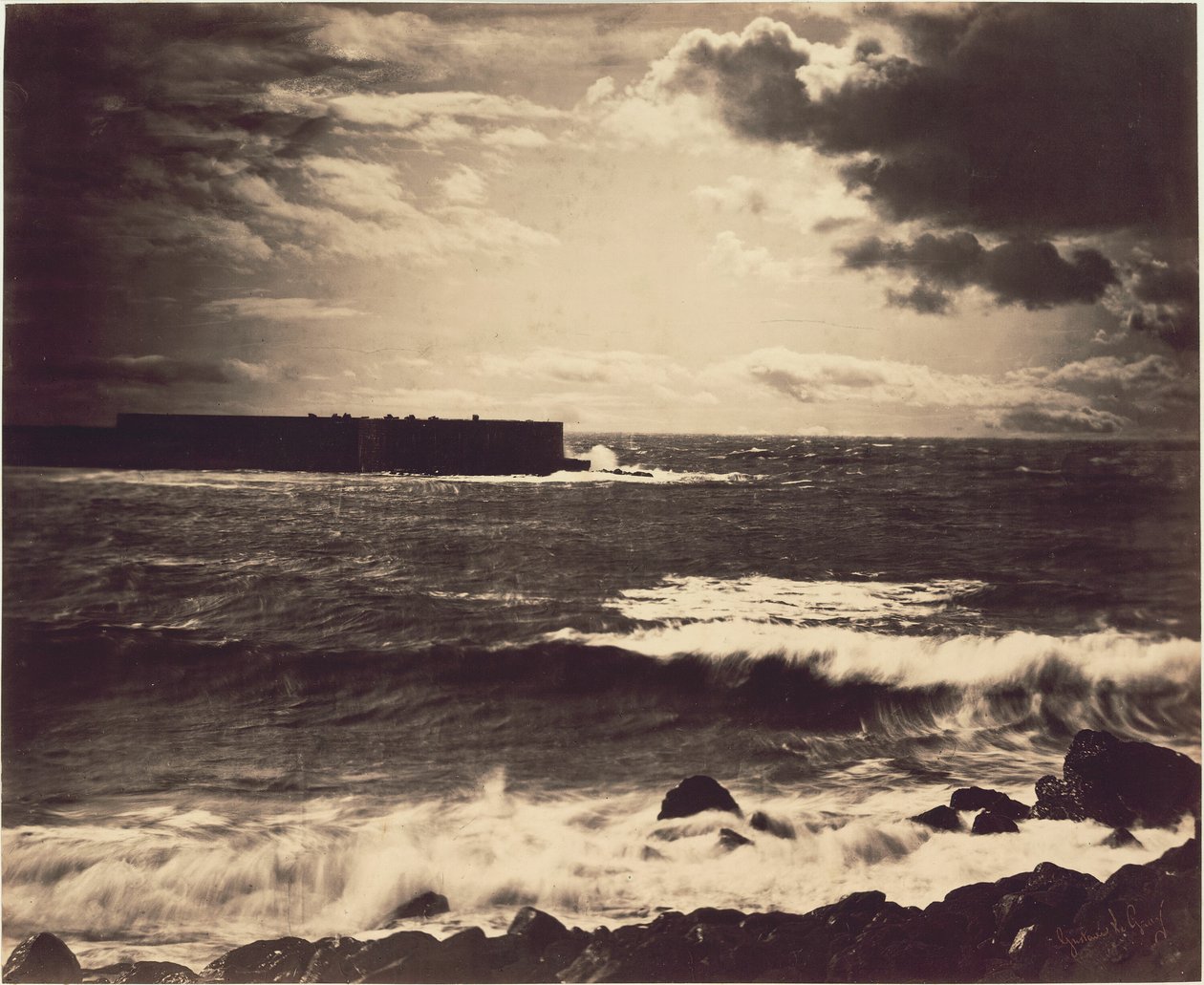 Velká vlna, Sète, 1857. od Gustave Le Gray
